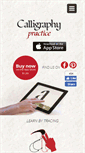 Mobile Screenshot of calligraphypractice.com